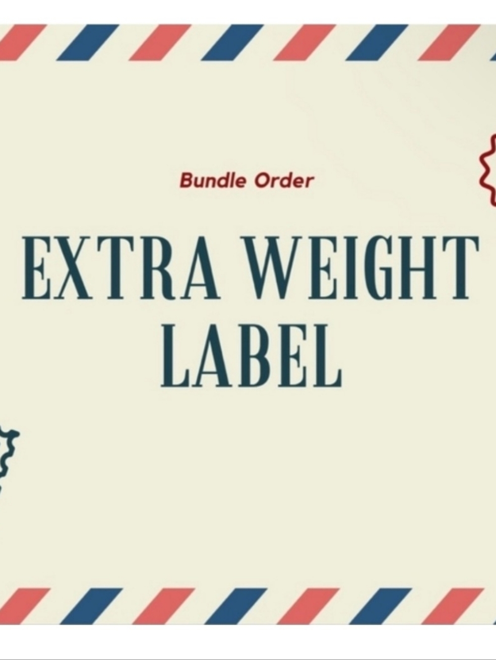 Shipping Over 5lbs Isn't Cheap!
